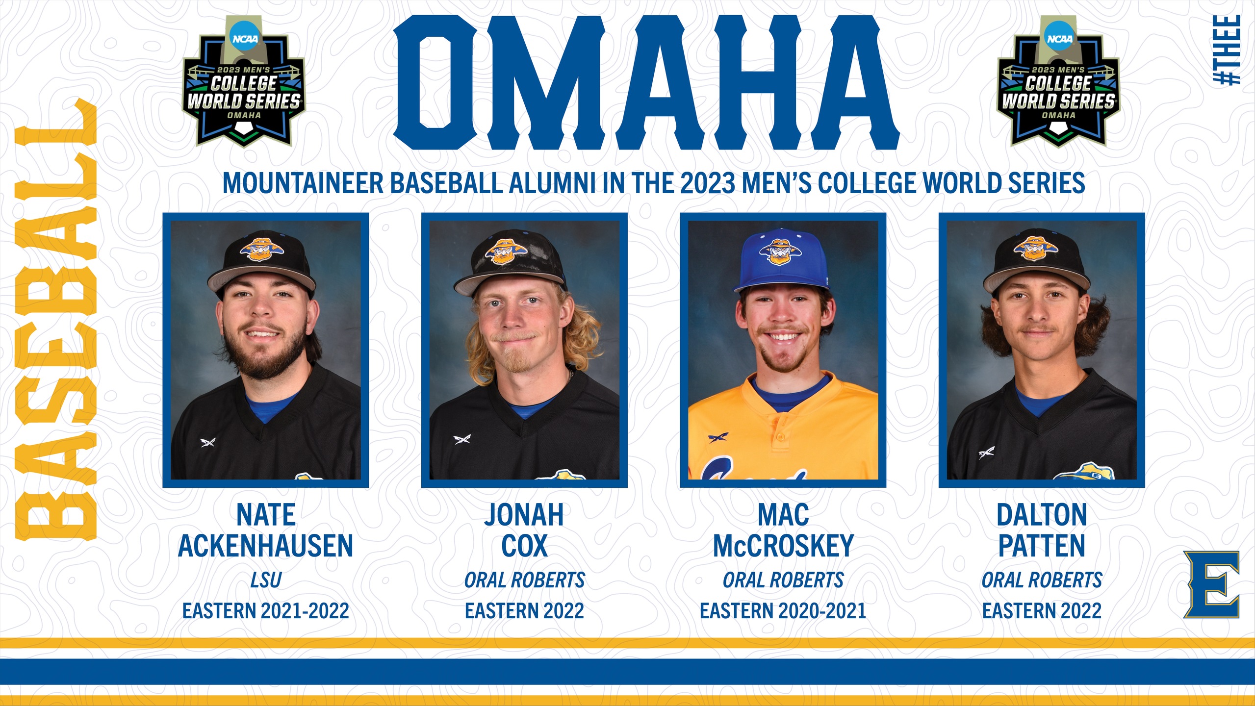 Four former Eastern Baseball players punch tickets to Omaha