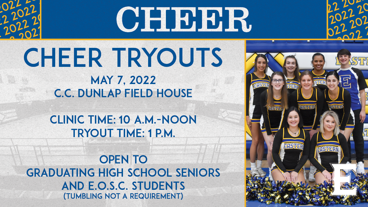 Cheer Tryouts May 7