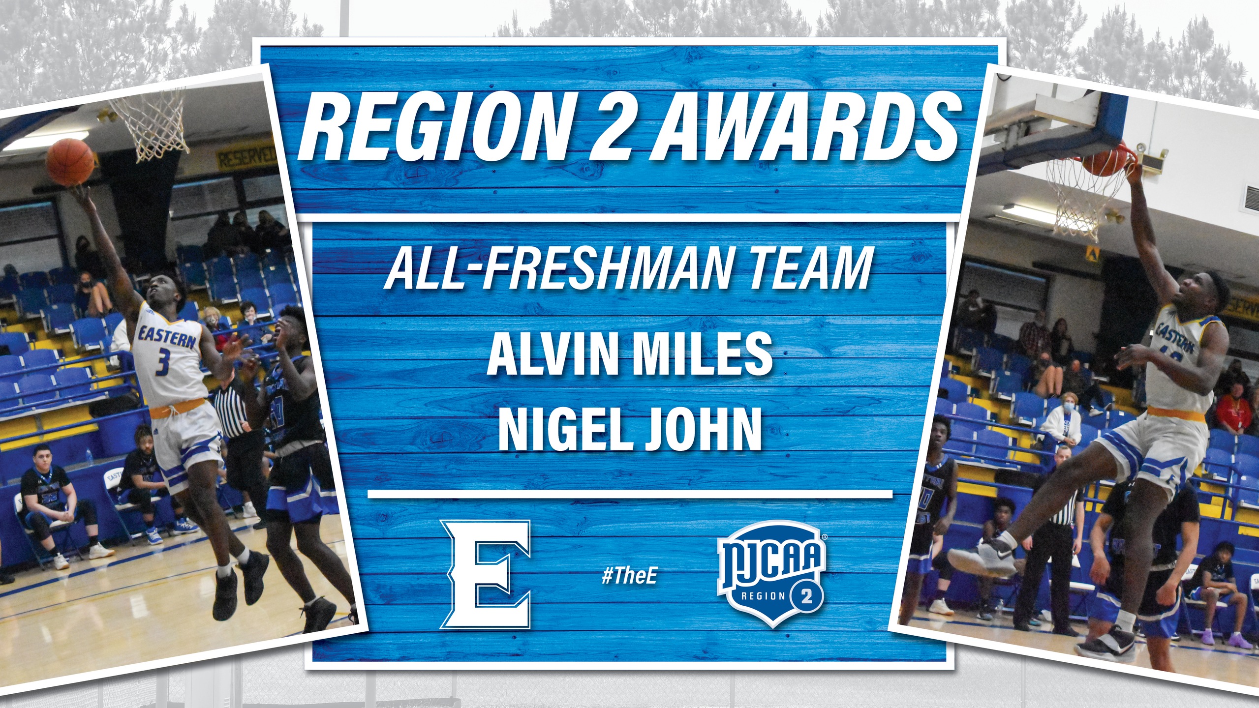 Two Men's Basketball Players Earn Region 2 Awards