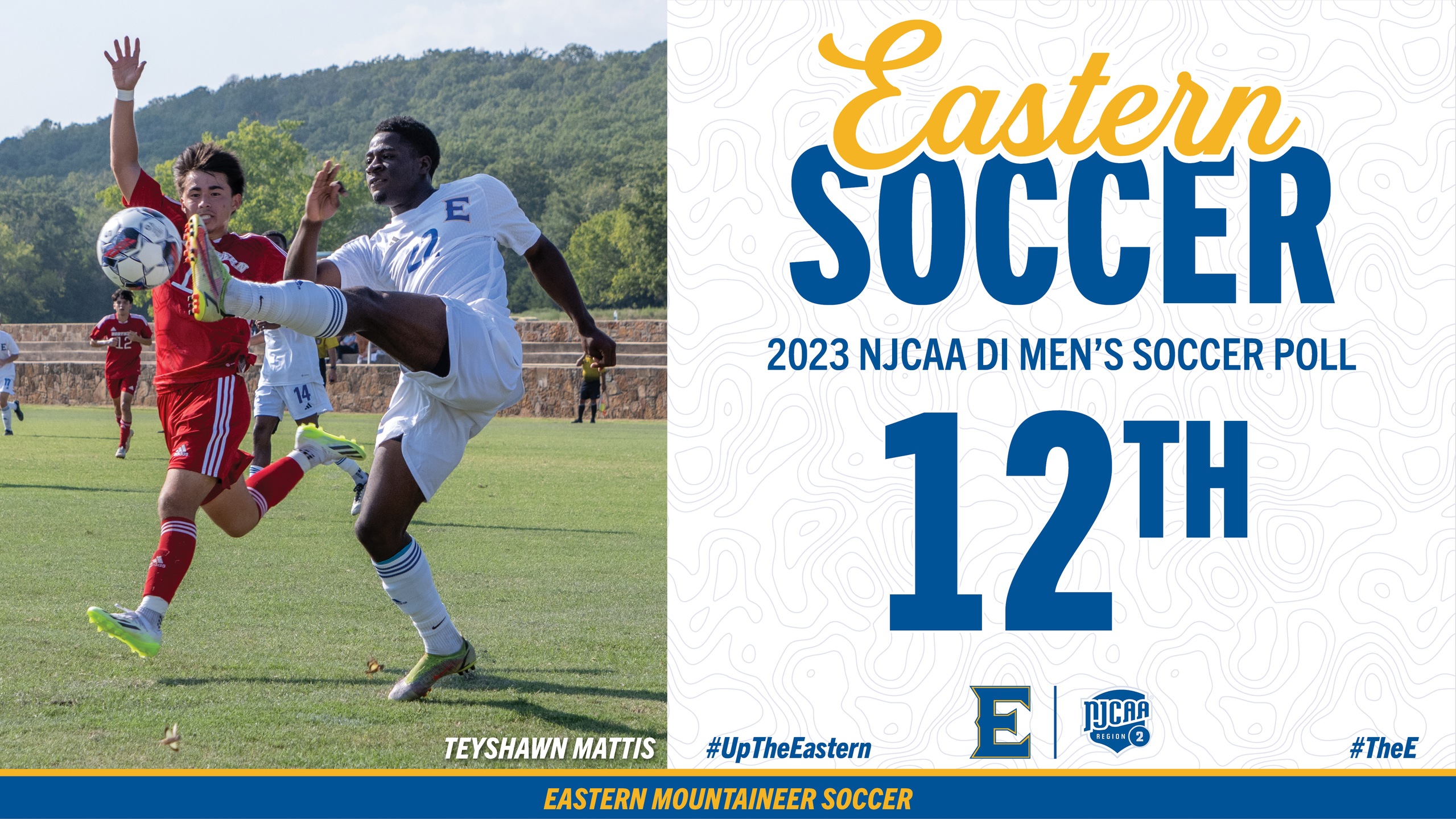 Men's Soccer up to No. 12 in the Poll