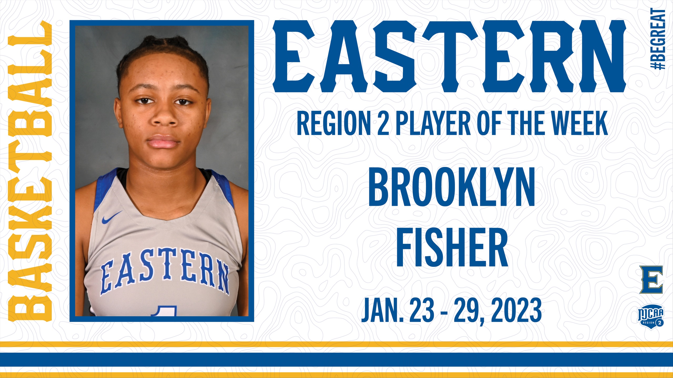 Brooklyn Fisher Earns NJCAA Region 2 Player of the Week Honors